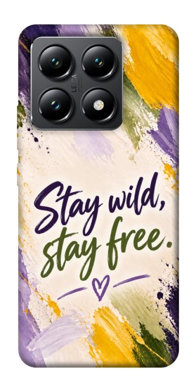 Чохол itsPrint Stay wild для Xiaomi 14T, написи, купити оптом з доставкою