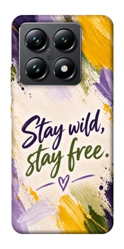 Чохол itsPrint Stay wild для Xiaomi 14T Pro, написи, купити оптом з доставкою