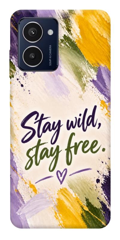 Чохол itsPrint Stay wild для HMD Pulse Pro, написи, купити оптом з доставкою