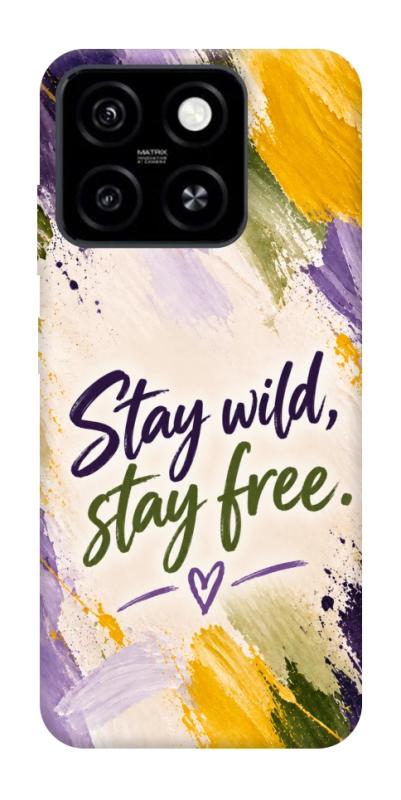 Чохол itsPrint Stay wild для ZTE Blade A55 4G, написи, купити оптом з доставкою