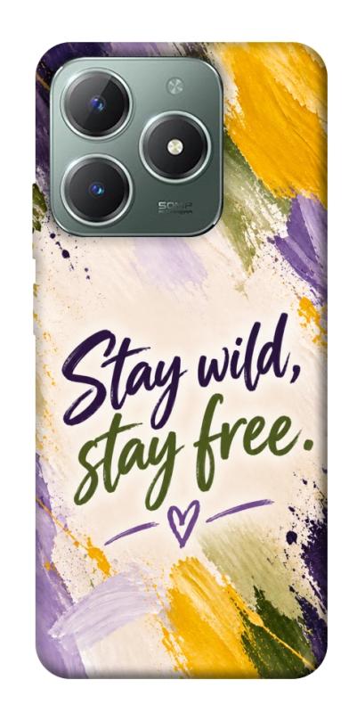 Чохол itsPrint Stay wild для Realme C61 4G, написи, купити оптом з доставкою