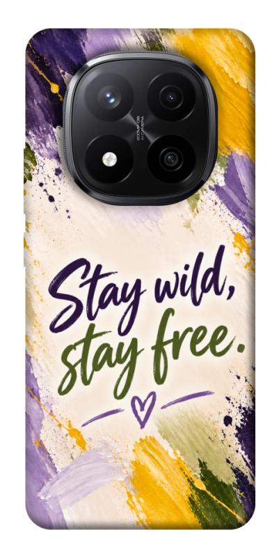 Чохол itsPrint Stay wild для Xiaomi Redmi Note 14 Pro+ 5G, написи, купити оптом з доставкою