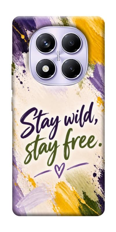 Чохол itsPrint Stay wild для Xiaomi Redmi Note 14 Pro 4G, написи, купити оптом з доставкою