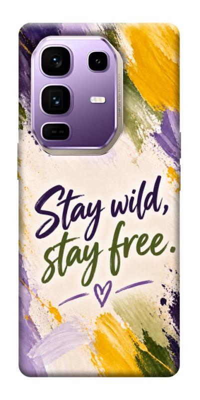 Чохол itsPrint Stay wild для Infinix Note 50 Pro+, написи, купити оптом з доставкою