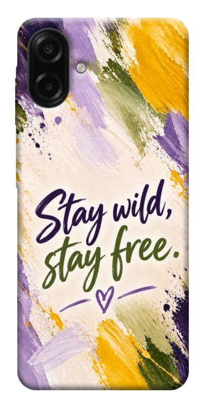 Чохол itsPrint Stay wild для Samsung Galaxy A07, написи, купити оптом з доставкою