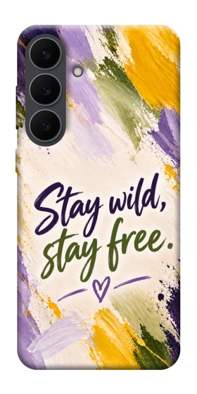 Чохол itsPrint Stay wild для Samsung Galaxy S25 FE, написи, купити оптом з доставкою