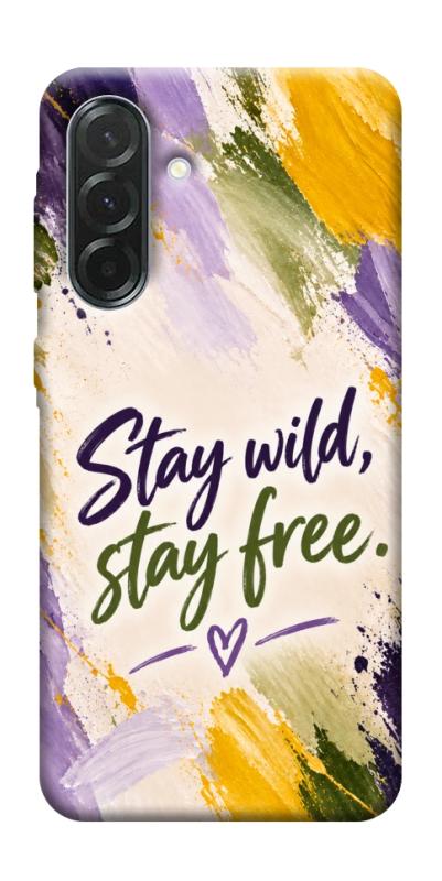 Чохол itsPrint Stay wild для Samsung Galaxy A37 5G, написи, купити оптом з доставкою