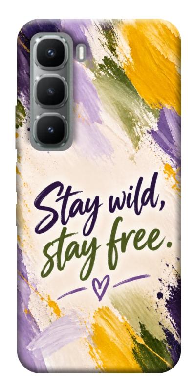 Чохол itsPrint Stay wild для Infinix Hot 60i, написи, купити оптом з доставкою