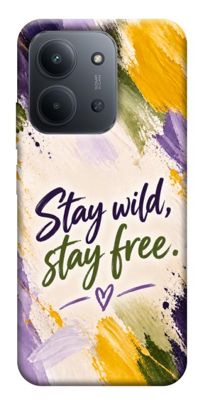 Чохол itsPrint Stay wild для Xiaomi Redmi 15C (EU), написи, купити оптом з доставкою