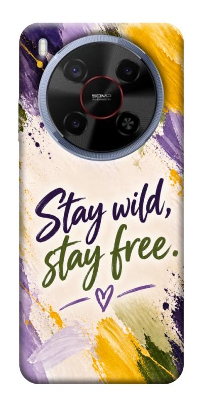 Чохол itsPrint Stay wild для ZTE Nubia V70 Max, написи, купити оптом з доставкою