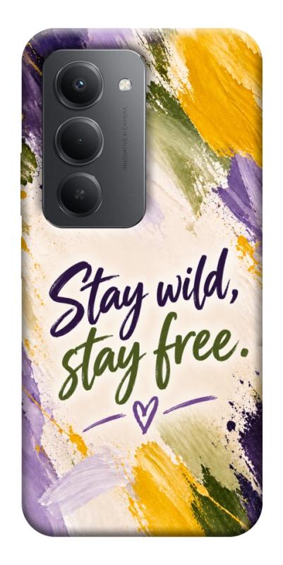Чохол itsPrint Stay wild для Xiaomi Redmi 15 (EU), написи, купити оптом з доставкою