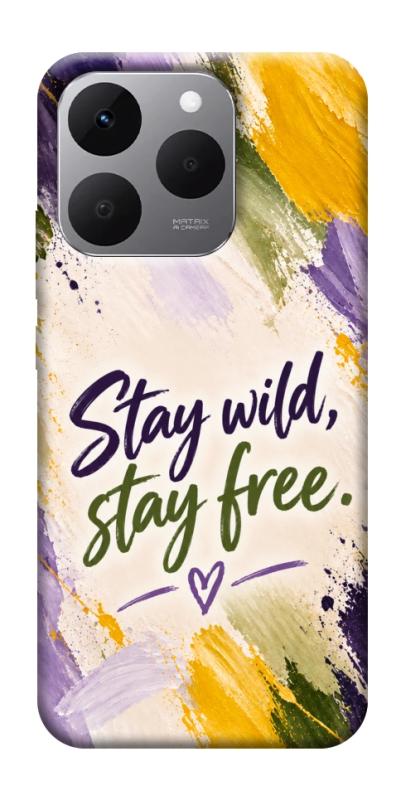 Чохол itsPrint Stay wild для Realme 15T, написи, купити оптом з доставкою