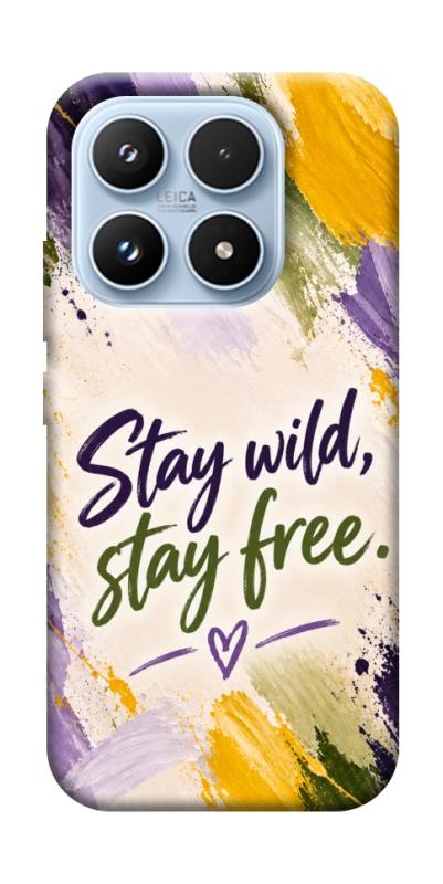 Чохол itsPrint Stay wild для Xiaomi 17 Pro, написи, купити оптом з доставкою