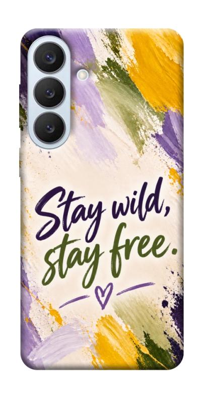 Чехол itsPrint Stay wild для Samsung Galaxy S26+, надписи, купить оптом с доставкой