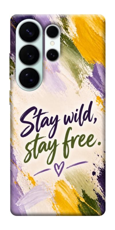 Чохол itsPrint Stay wild для Samsung Galaxy S26 Ultra, написи, купити оптом з доставкою