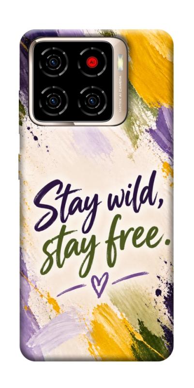 Чохол itsPrint Stay wild для ZTE Blade A56, написи, купити оптом з доставкою