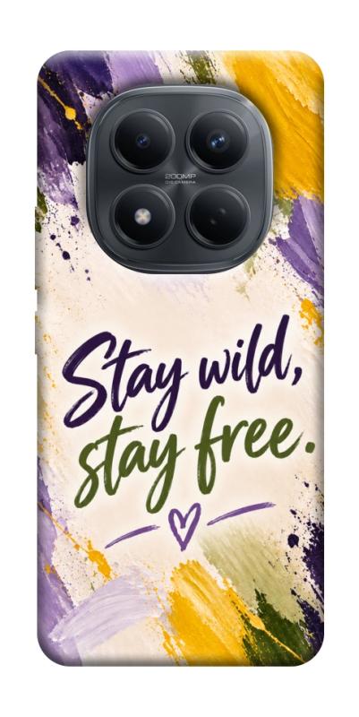Чохол itsPrint Stay wild для Xiaomi Redmi Note 15 4G/5G (EU), написи, купити оптом з доставкою