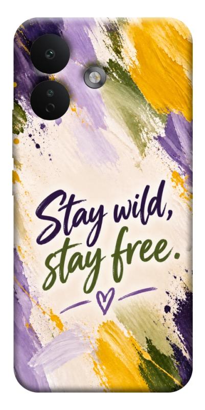 Чохол itsPrint Stay wild для Xiaomi Redmi Note 17 Pro, написи, купити оптом з доставкою