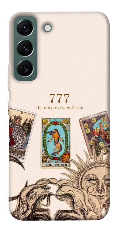 Чехол itsPrint Знаки удачи для Samsung Galaxy S22, таро, купить оптом с доставкой