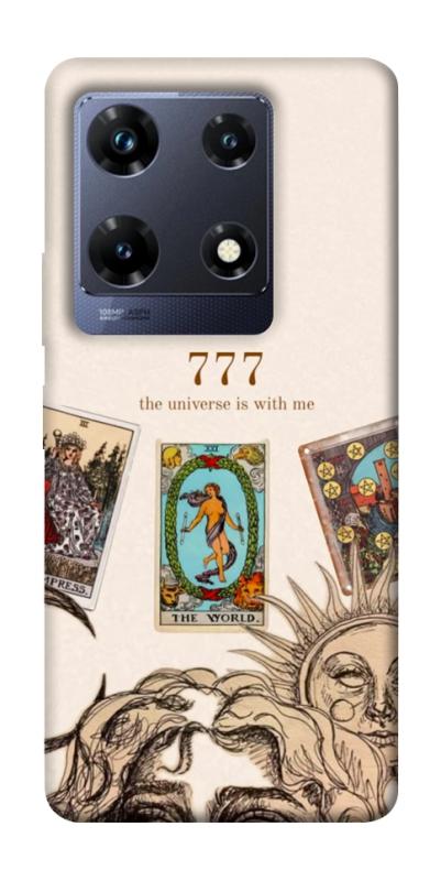 Чехол itsPrint Знаки удачи для Infinix Note 30 Pro, таро, купить оптом с доставкой