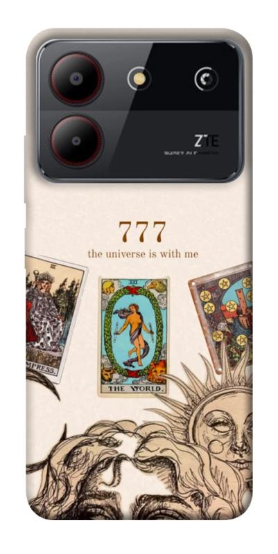 Чохол itsPrint Знаки удачі для ZTE Blade A54 4G, таро, купити оптом з доставкою