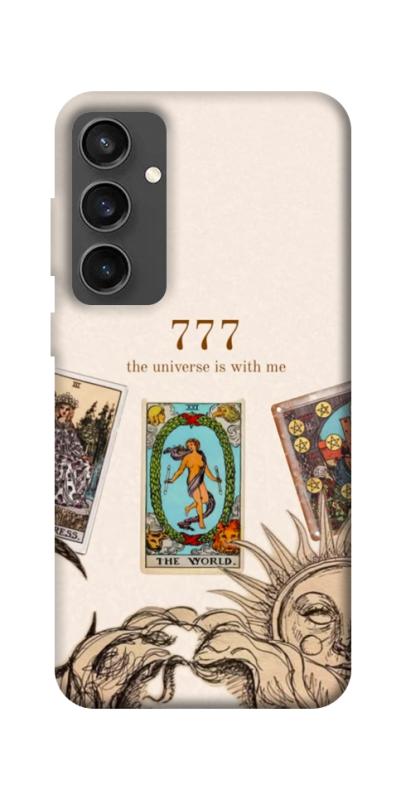 Чехол itsPrint Знаки удачи для Samsung Galaxy S24 FE, таро, купить оптом с доставкой