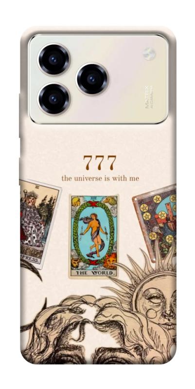 Чехол itsPrint Знаки удачи для ZTE Blade A76, таро, купить оптом с доставкой