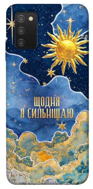 Чехол itsPrint Щодня сильнішаю для Samsung Galaxy A03s, таро, купить оптом с доставкой