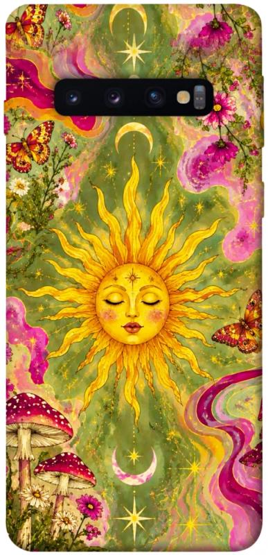 Чехол itsPrint Colorful sun для Samsung Galaxy S10, таро, купить оптом с доставкой