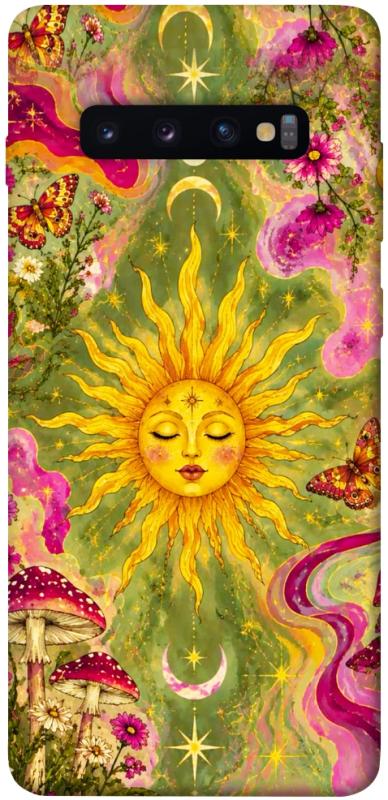 Чехол itsPrint Colorful sun для Samsung Galaxy S10+, таро, купить оптом с доставкой