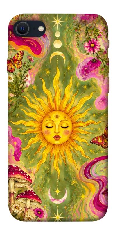 Чехол itsPrint Colorful sun для Apple iPhone SE (2020), таро, купить оптом с доставкой