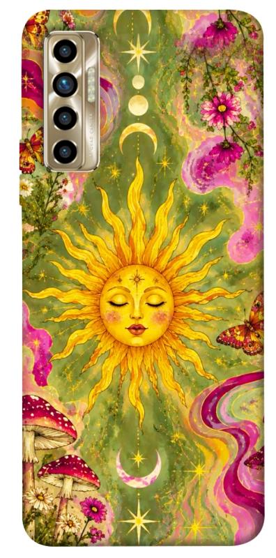 Чехол itsPrint Colorful sun для TECNO Camon 17P, таро, купить оптом с доставкой