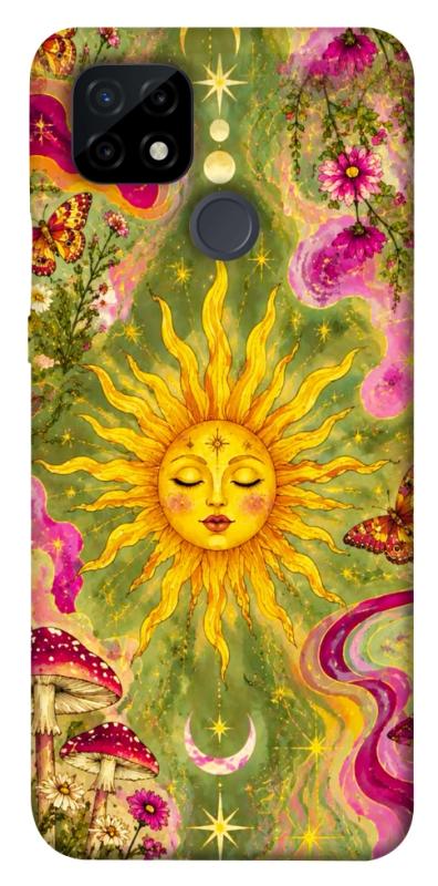 Чехол itsPrint Colorful sun для Realme C21, таро, купить оптом с доставкой