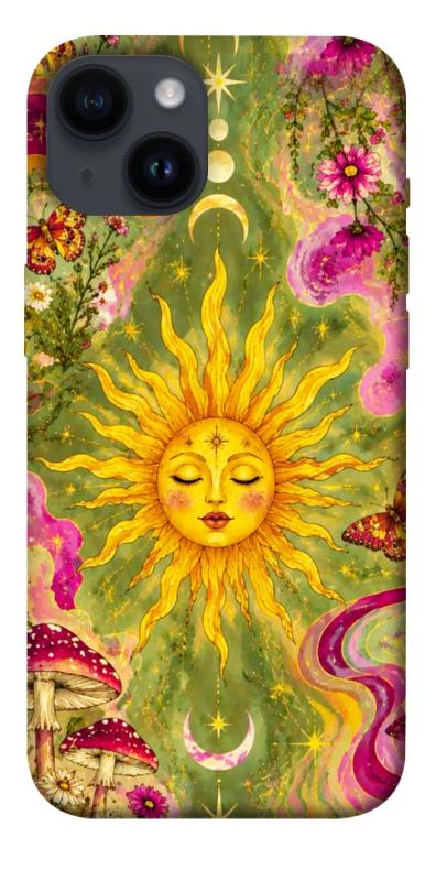 Чехол itsPrint Colorful sun для Apple iPhone 14 (6.1"), таро, купить оптом с доставкой