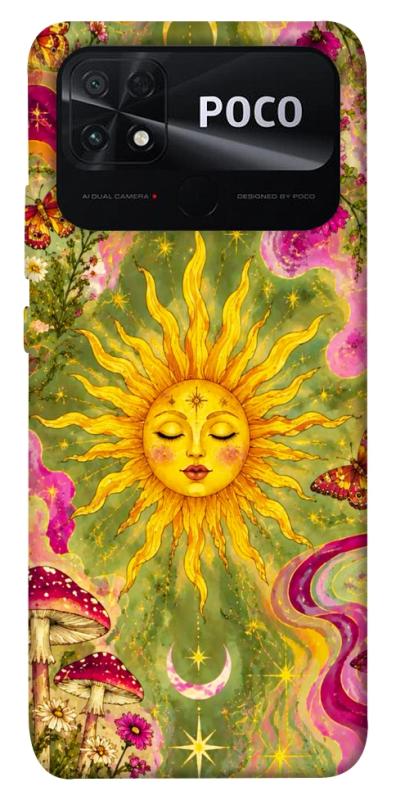 Чехол itsPrint Colorful sun для Xiaomi Poco C40, таро, купить оптом с доставкой