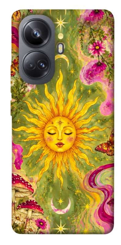 Чехол itsPrint Colorful sun для Realme 10 Pro+, таро, купить оптом с доставкой