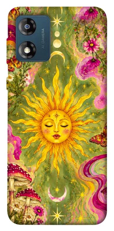 Чехол itsPrint Colorful sun для Motorola Moto E13, таро, купить оптом с доставкой