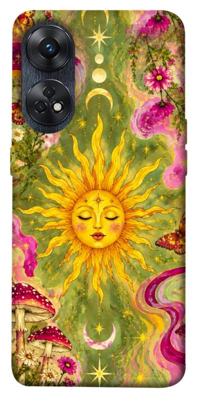 Чехол itsPrint Colorful sun для Oppo Reno 8 T 4G, таро, купить оптом с доставкой