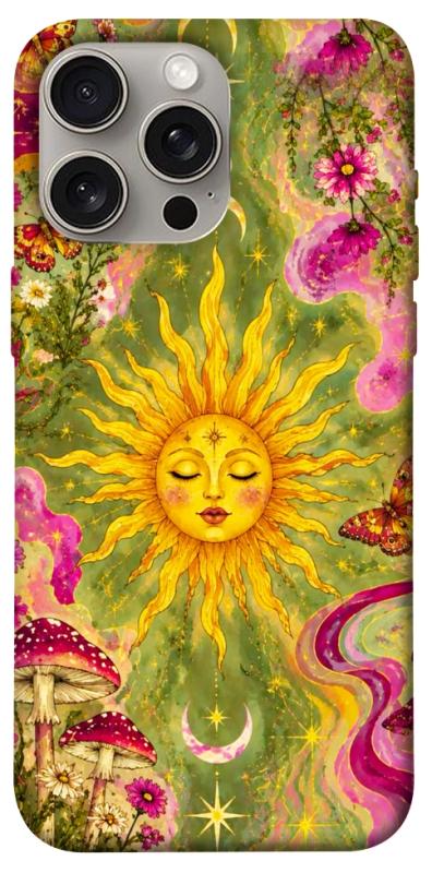 Чехол itsPrint Colorful sun для Apple iPhone 15 Pro Max (6.7"), таро, купить оптом с доставкой