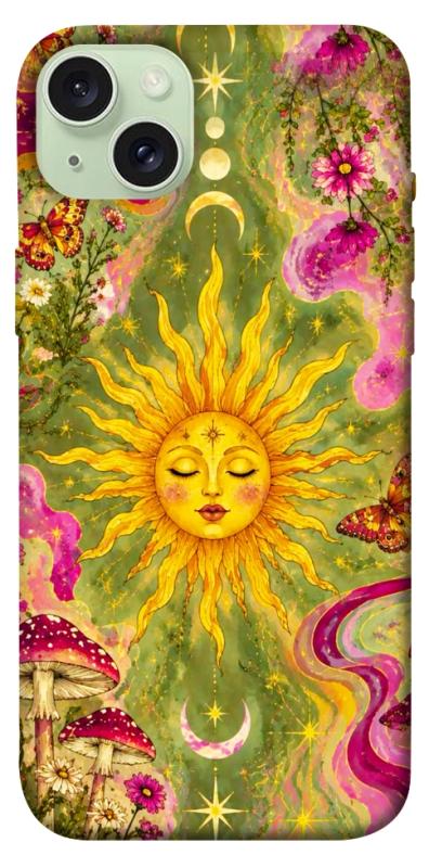 Чехол itsPrint Colorful sun для Apple iPhone 15 Plus (6.7"), таро, купить оптом с доставкой