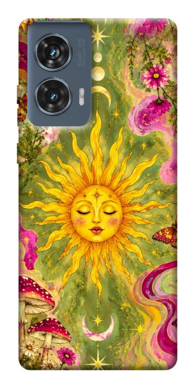 Чехол itsPrint Colorful sun для Motorola Edge 50 Fusion, таро, купить оптом с доставкой