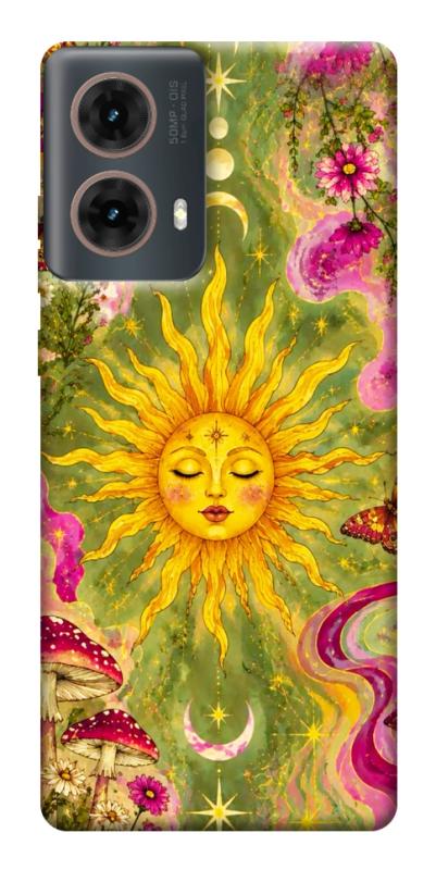 Чехол itsPrint Colorful sun для Motorola Moto G85, таро, купить оптом с доставкой