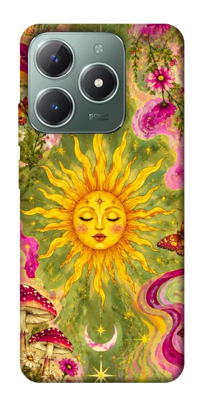 Чехол itsPrint Colorful sun для Realme C61 4G, таро, купить оптом с доставкой