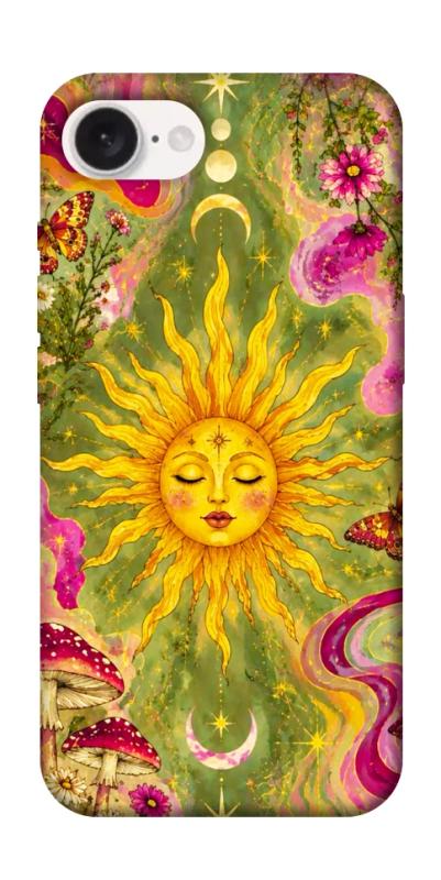 Чехол itsPrint Colorful sun для Apple iPhone 16e (6.1"), таро, купить оптом с доставкой
