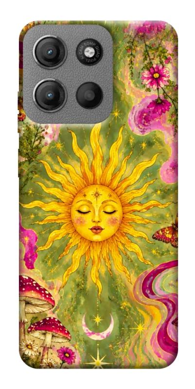 Чехол itsPrint Colorful sun для Motorola Moto G15 4G, таро, купить оптом с доставкой