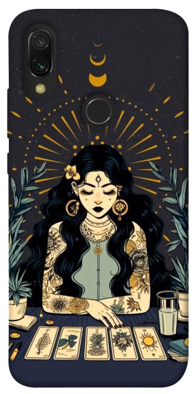 Чехол itsPrint Dark taror girl для Xiaomi Redmi 7, таро, купить оптом с доставкой