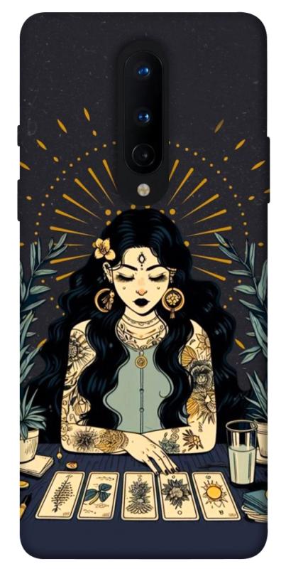 Чехол itsPrint Dark taror girl для OnePlus 8, таро, купить оптом с доставкой