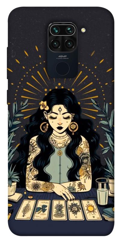 Чехол itsPrint Dark taror girl для Xiaomi Redmi Note 9 / Redmi 10X, таро, купить оптом с доставкой