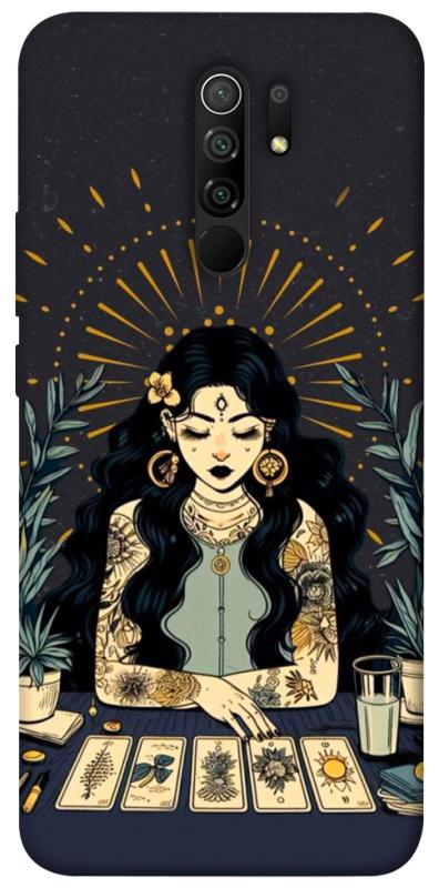 Чехол itsPrint Dark taror girl для Xiaomi Redmi 9, таро, купить оптом с доставкой
