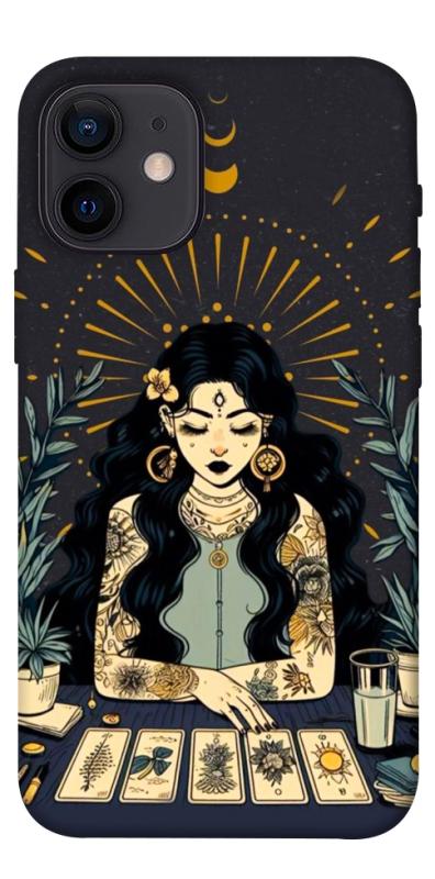 Чохол itsPrint Dark taror girl для Apple iPhone 12 mini (5.4"), таро, купити оптом з доставкою